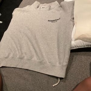 Grey essentials sweater